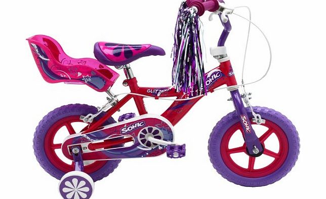 Sonic Glitz 12 Inch Bike - Girls