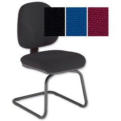 Choices Cantilever Visitors Chair Black