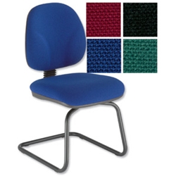 Choices Cantilever Visitors Chair Blue