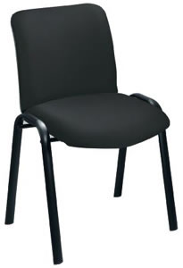 Reception Side Chair W490xD460dH875mm Back