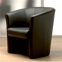 Sonix Tub Chair W720xD660xH760mm Leather Ref