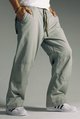 button and drawcord fastening utility pants