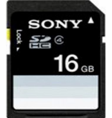 Sony - RME NEW MEDIA SD 16GB CLASS 4 IN