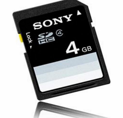 Sony - RME NEW MEDIA SD 4GB CLASS 4 IN
