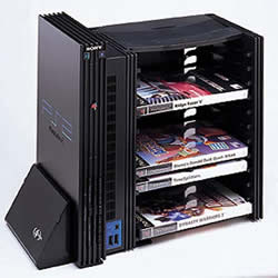 SONY 12 DVD Case Stand & Vertical Stand