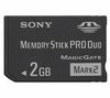 2GB Memory Stick PRO Duo Mark2   adapter