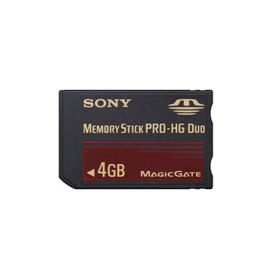 Sony 4GB Memory Stick Pro HG Duo