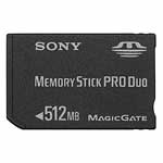 Sony 512Mb Memory Stick Duo Pro - PSP