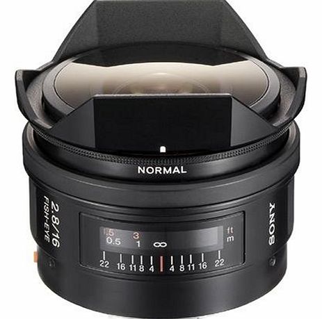 AF 16mm F/2.8 Fisheye Lens for Sony/Minolta DSLR amp; SLT