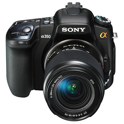 Sony Alpha 350 Digital SLR with 18-70 Lens