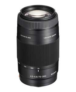 Sony Alpha 75-300mm Telephoto Zoom Lens (f4.5-f5.6)