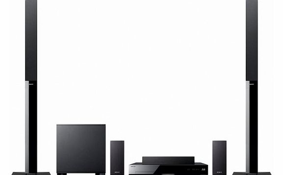 Sony BDVE870 5.1Ch 3D Ready Blu-ray Disc/DVD Home Cinema System with Easy iPod Playback