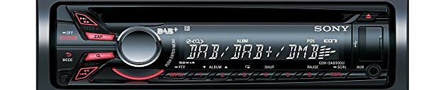 Sony Car Radio with CD Tuner/AUX/USB/iPod/DAB 