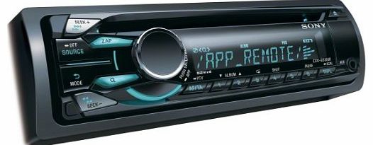 CDXGS500R.EUR CDX-GS500R Car Radio with App Remote Feature for Apple iPhone CD-Player / AUX-IN / USB