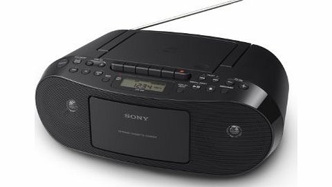 Sony CFDS50 Portable CD, Cassette amp; AM/FM Radio Boombox