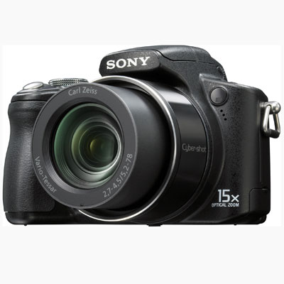 Sony Cyber-Shot DSC H50 Black Compact Camera