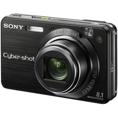 Cyber-Shot DSC-W150 Black Compact Camera