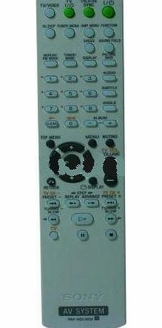Sony DAV-DZ100 Home Cinema System Original Replacement Remote Control