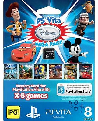 Disney PS Vita 8GB Mega Pack