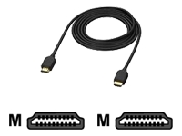 DLC-HD10P - video / audio cable - HDMI - 1 m
