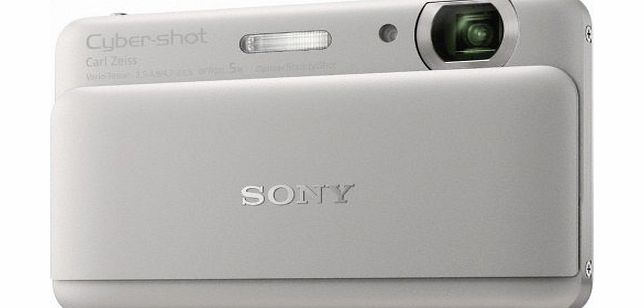 Sony DSC-TX55S Digital Camera - Silver (16.2MP, 5x Optical Zoom) 3.3 inch OLED
