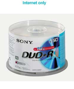 sony DVD R - spindle 50 Pack