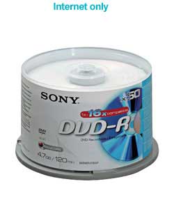 sony DVD-R Spindle 50 Pack