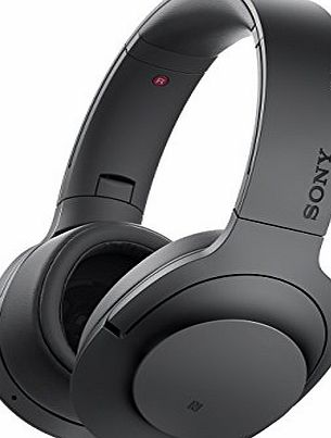Sony h.ear MDR100ABN Wireless High Resolution Noise Cancelling Over Ear Headphones - Black