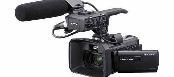 Sony HXR-NX 30 E 1/2.88-inch Exmor R CMOS sensor ultra-compact NXCAM camcorder recording full HD with Balanced Optical SteadyShot