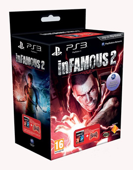 SONY inFAMOUS 2 - Crimson Red Controller Bundle PS3
