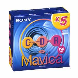 SONY Mavica MVC CD 5 Pk CDs