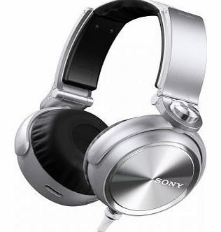 Sony MDR-XB910 Overhead Extra Bass Headphones - Silver
