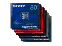 Sony MDW 80 MiniDisc - 10 x 80min