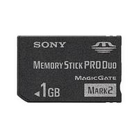 Sony MEMORY STICK PRO DUO 1GB MARK 2 W/ ADAPTOR
