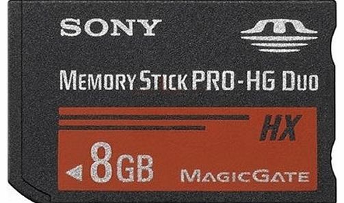 Sony MSHX8B 8GB Flash Memory Card without adaptor