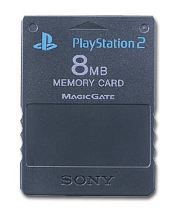 SONY Official Memory Card PS2