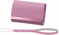 Sony Pink Leather Case - LCS-CSVAP for Digital