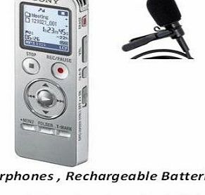 Professional Micro 3-In-1 Digital 4Gb Mp3 Voice Recorder With Memory Card Slot plus CYC Tie Microphone