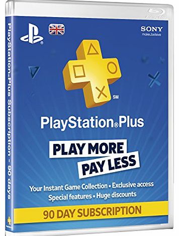 Sony PS-PLUS-90DAY Console Games and Accessories