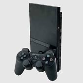 PS2 Slimline Console BLACK