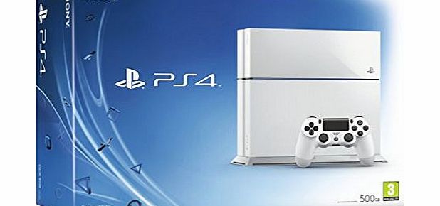 PS4 Console - White (PS4)