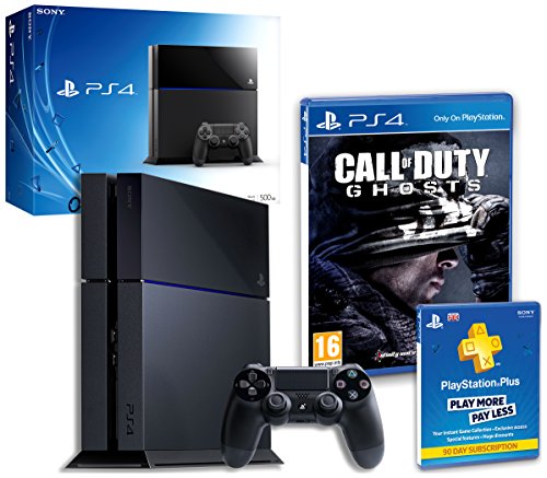 PS4 Console with Call of Duty Ghosts & PS+ 90 Days membership (PS4)