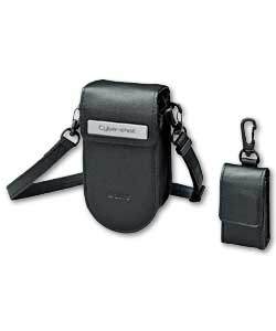 Sony Silver Semi Soft Camera Case for Cyber-shot P200 LCMPHA