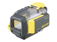 Sony SPK IP55 - Marine case ( for digital photo camera ) - plastic - black- yellow- transparent
