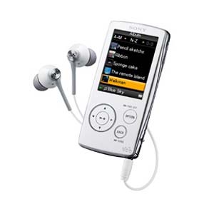 Walkman Video MP3 Player - 8GB - White - Ref. NW-A808 - FINAL STOCK CLEARANCE