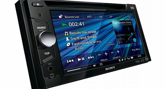 Sony XAV-64BT Car CD DVD Player Bluetooth 6.1`` Screen iPod iPhone USB
