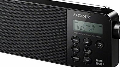 Sony XDRS40 DAB/DAB /FM Ultra Compact Digital Radio - Black