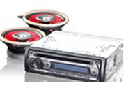 Xplod AM/FM CD Player With Speakers