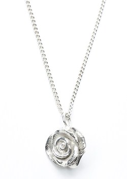 Rosebuds Silver Rose Pendant By Sonya Bennett RBP
