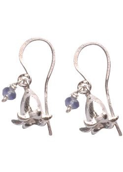 Silver Bluebell Earrings By Sonya Bennett BBP